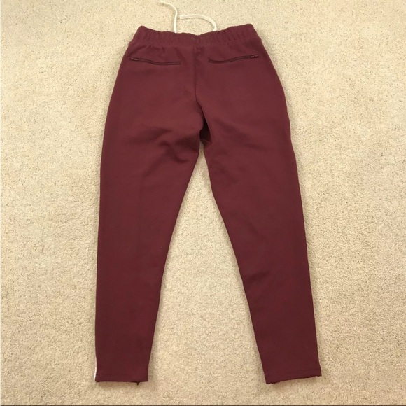 Puma X TMC Status Symbol Sweat Pants Nipsey Hussle NWT Men’s Burgundy/White - Picture 8 of 15